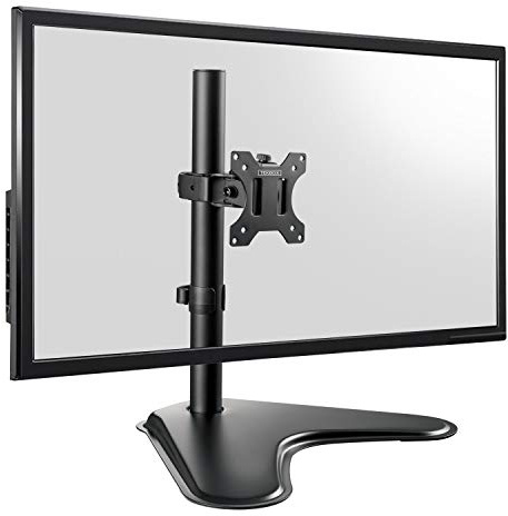 TekBox Monitor Mounts - Adjustable Computer Screen Stands (Single)