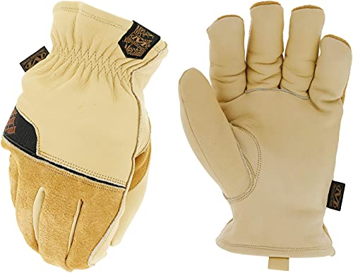 Mechanix Wear Durahide™ Insulated Driver Handschuhe (Medium, Schwarz/Grau)