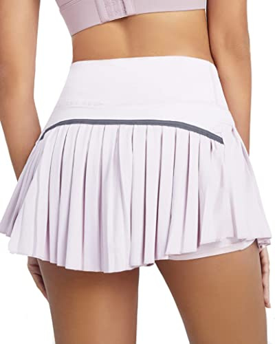 Faldas de Tenis Plisadas para Mujeres Pantalones Cortos Ciclismo Deportivos para Mujer Cortos Deportivos para Correr en el Golf Falda Casual de Cintura Alta