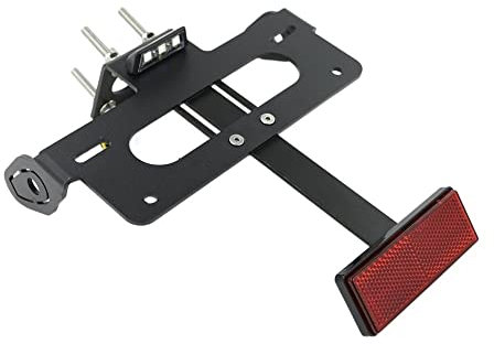 QCHIAN Kennzeichenhalter Für Yamaha YZF R6 YZF-R6 2006–2022 Motorrad Hinten Tidy Fender Eliminator Nummernschildhalter Lizenz Halterung Plate