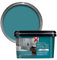 V33 Renovation Wall Tile & Panelling Paint - No Undercoat Needed - For High Moisture Surfaces - Resistant To Temperature Variations - Lagoon Blue 2 Litres
