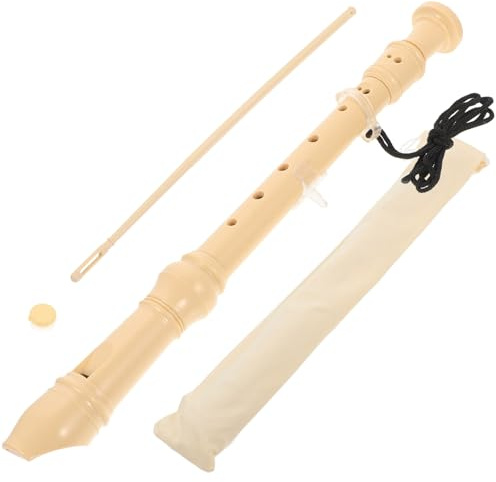 BESTonZON Soprano Recorder Für Anfänger Britische Stilblockflöte Mit Abnehmbarem Design Und Weichem Für Junge Mädchen Und Musikunterricht Der Grundschule