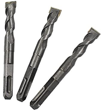 1 Pieza de Taladros Percutores de 120/150 mm, Brocas para Taladros Percutores Eléctricos de 14/16 mm, Aleación de Acero de Tungsteno Tipo Cruz para Mampostería, Hormigón, Roca, Piedra (16-150 mm), Pr