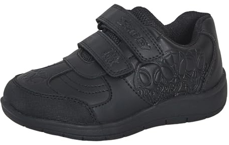Marvel Spidey and His Amazing Friends Boys School Shoes 8 UK Child Black