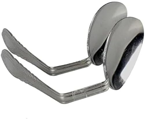 Lot de 2 cuillères pliantes pour magiciens, gros plan, illusions de magie, mentalisme, accessoire de gadget