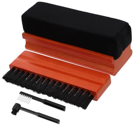 Beaupretty Pulizia Per Dischi in Vinile Spazzola Per Vinile Kit Portatile Per Cura Dei Dischi Prodotti Di Pulizia
