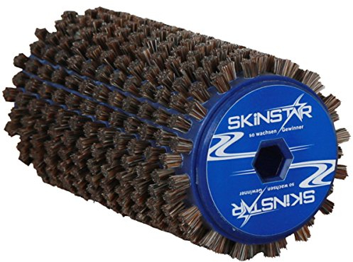 SkinStar Belagbürste Rotorbürste Skibelag-Rotationsbürste Speed Brush Rosshaar 120mm
