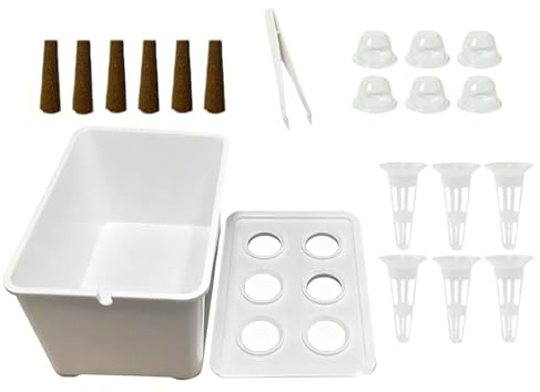 Hydroponic Seedling Box - Led Grow Light Garden System | Home Hydroponic Seedling Set, 12 Pod Complete Kit | Apartment Balcony Parterre Hotel | Fruits, Lettuce, Flowers, Herbs, Indoor