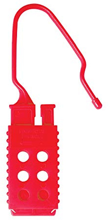 Master Lock 428 Aldaba de Consignación para Bloqueo Eléctrica para Hasta 6 Candados