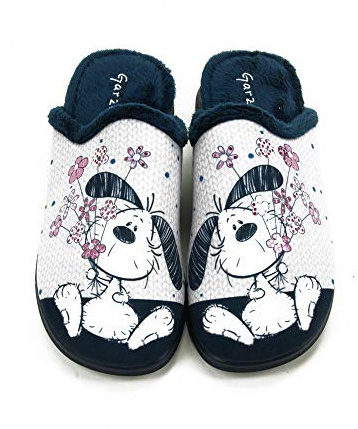 GARZON - ZAPATILLA CASA 2825 para: Mujer color: AZUL MARINO talla: 39