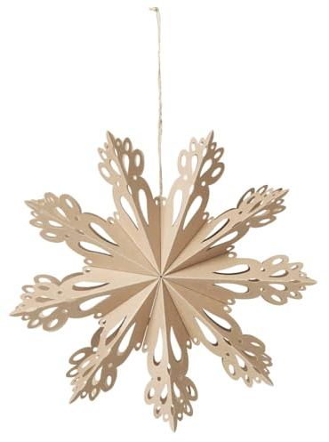 Broste copenhagen Deko 'Snowflake' M Papier