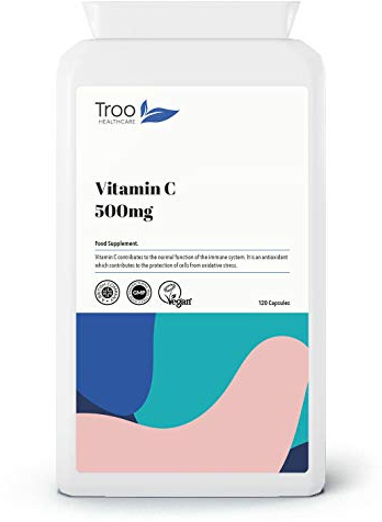 Troo Health Care Vitamin C 500mg Supplement 120 Capsules