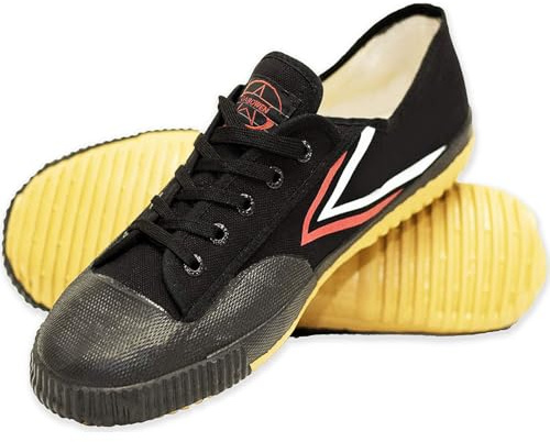 DABOWEN Top One Kung Fu Running Shoes,Slip on Shoes-Black 45(Men 11|Women 12.5)