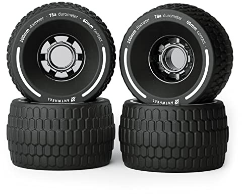 All-Terrain Longboard Wheels 100mm Electric Skateboard Wheels 78A high Rebound Urethane Wheels