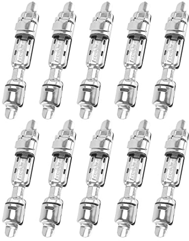 Mnueeop 10 Stück Angelrollenhalter Angelrollenhalter Angelrollensitz Angelrolle Halterung Brücke Rad Angelrute Stange Halter Clip Angelausrüstung
