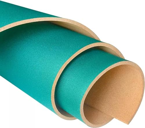 JSY Büro, Schule, Zuhause, Korktafel-Rolle, grüne selbstklebende DIY-Korktafelrolle, Präsentationsbilder, Urlaubskarten Message Board Korkrolle (Size : 1.22x2.46m/48x96.8in)