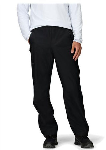 Marmot Män Minimalist Pertex Pant, Vattentäta Pertex-Byxor, Andningsbara Överdragsbyxor, Lätta Vandrings- Och Cykelbyxor, Vindtäta Trekkingbyxor, Black, S