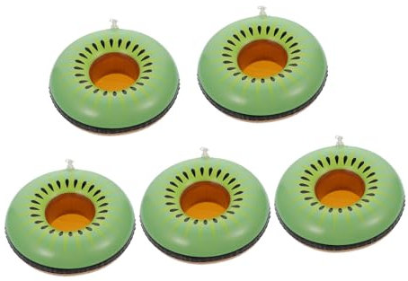 ibasenice 1ensemble Support Gonflable De Gobelet Lot de Colorées pour Piscine Et Fête Accessoire Flottant Amusant pour Adultes