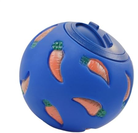 Vriusi Balle de friandises pour hérisson, jouets interactifs pour animaux de compagnie, jouets anti-ennui, balle casse-croûte pour animaux de compagnie, distributeur de casse-croûte pour petits