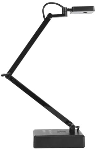 30 Fps Dokumentkamera, 4K USB-dokumentkamera för Lärare, 8 MP Webbkamera och Visualisering för A3-storlek med Dubbla Mikrofoner, 3-nivå LED-ljus, Bildinvertering, Hopfällbar för