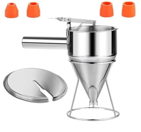 Cnrfeoap Controllo per Impasto in Acciaio Non Resistente Grado Commerciale 1200L Manuale Manuale Distributore Batteria La Pastella E Dessert.