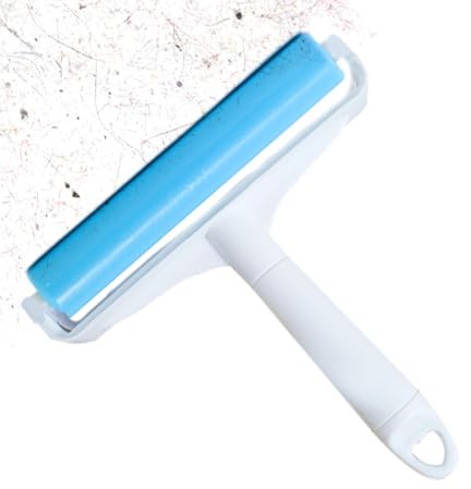 Rodillo para Pelusa De Mascotas, Rodillo Extra Adhesivo Quitapelos de Gato, Cepillo Limpiador Lavable para Suministros De Mascotas para Ropa, Alfombra, Muebles, Coche, Sofá, Cama, Suelo