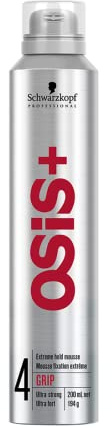 Schwarzkopf Osis Plus Grip Strong Mousse Grip, Number 4, 200 ml