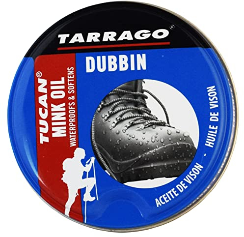 Tarrago | Grasso all'olio di visone Tucan 100 ml | Olio di visone per calzature | Protegge e impermeabilizza le calzature