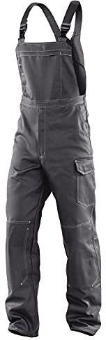 Kübler Arbeits - Latzhose Organiq, 1 Stück, 54, anthrazit, 32481414-97-54
