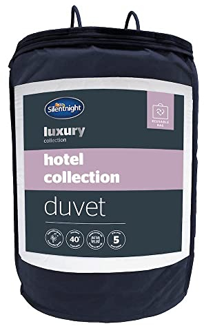 Silentnight Hotel Collection Double Duvet – 13.5 Tog Luxury Duvet Extra Warm and Cosy Quilt Ideal for Winter and Colder Nights – Hypoallergenic and Machine Washable – Double – 200 x 200cm