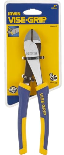 Irwin Visegrip 10505495 Diagonal Cutter with Moulded Handle, 200mm