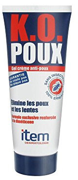 Item Dermatologie KO Poux Gel Crème Anti-Poux 100 ml