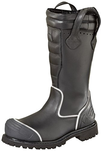 Thorogood 804-6369 Men's Hellfire 14-inch Power HV Structural Bunker Composite Toe Boot Black 10 W US