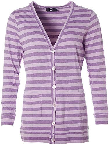 JETTE® Joop V-Shirt Jacke Cardigan Streifen Flieder 38