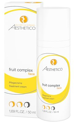 AESTHETICO fruit complex, 50 ml | Milde Fruchtsäure-Nachtpflege für reife Haut, glättet, spendet Feuchtigkeit und unterstützt die Zellerneuerung