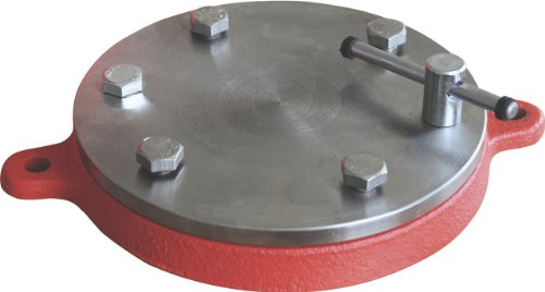 KS Tools 914.0030 Schraubstock mit Rundteller, 125 mm