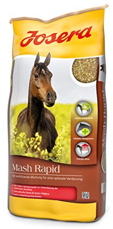 JOSERA Mash Rapid (1 x 15 kg) | Premium Pferdefutter für eine optimale Verdauung | sehr hoher Leinsamenanteil | Mash für Pferde | 1er Pack