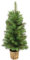 WeRChristmas 3 ft Victorian Pine Christmas Tree in a Gold Resin Pot
