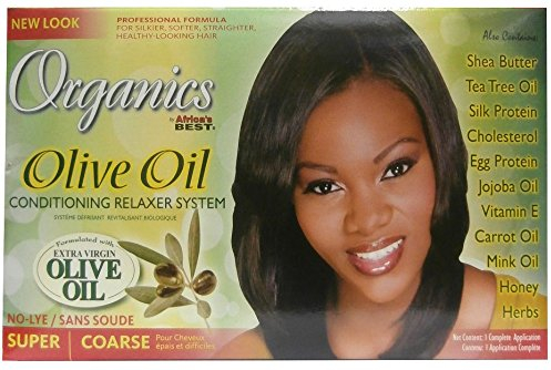 Relaxer / Crema alisadora Africa's Best Organics Olive Oil Relaxer SUPER / COARSE
