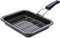 Pendeford Enamel Grill Pan and Rack, 28x22x4cm, Black