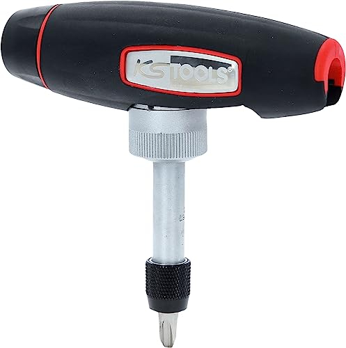 KS Tools 911.2475 Giravite per Inserti a Cricchetto a T, 7 Pezzi, 1/4