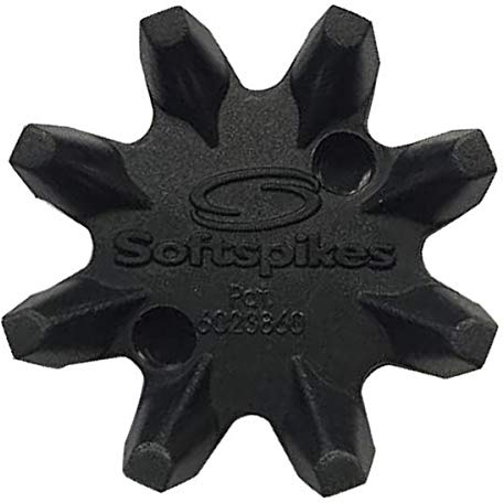Soft Spikes Unisex Classic Clamshell Black Widow Cleat SM, Schwarz, ONE EU
