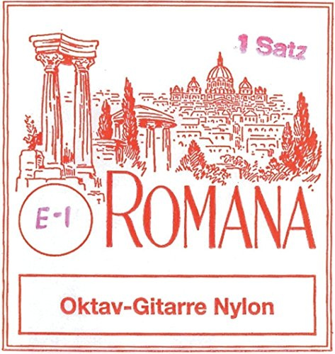 Romana Oktavgitarre-Saiten Satz Stahl