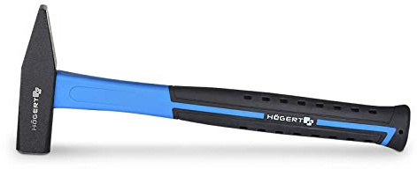 Högert Schlosserhammer 500g mit Antirutschgriff 1041 DIN HRC 50-58