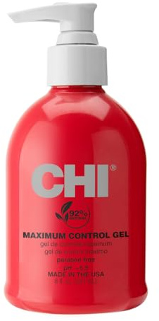 CHI Infra Gel, Firm Hair Gel To Protect From Heat Styling, Provides Shine & Control to Hair, Sulfate & Paraben-Free, 8 Oz