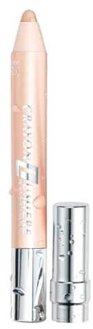 Crayon Lumière Fard à Paupières – Texture Crémeuse & Fini Satiné – Waterproof, Longue Tenue – Enrichi en Huile de Tournesol & Poudre de Soie – 24 Teintes – Testé Dermatologiquement (Vanille Sucrée)