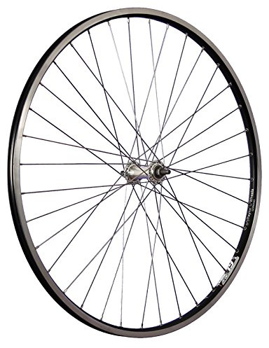 28 Zoll Vorderrad Ryde Zac19 Hohlkammerfelge Aluminiumnabe Vollachse schwarz V-Brake