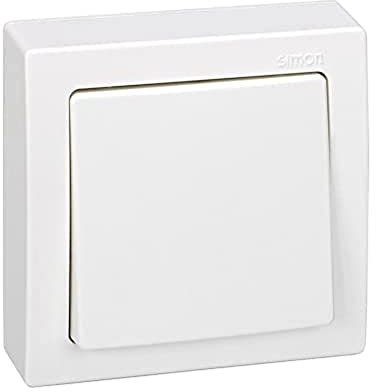 Simon 73201-50 interruptor de luz Blanco