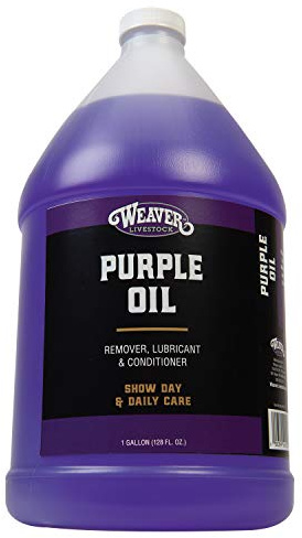 Weaver Leather Livestock Purple Oil WL GAL &