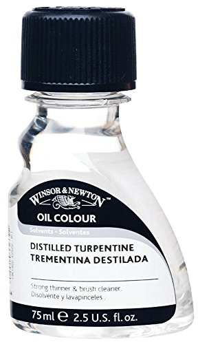Winsor & Newton Oil & Alkyd Solvents English distilled turpentine 75 ml